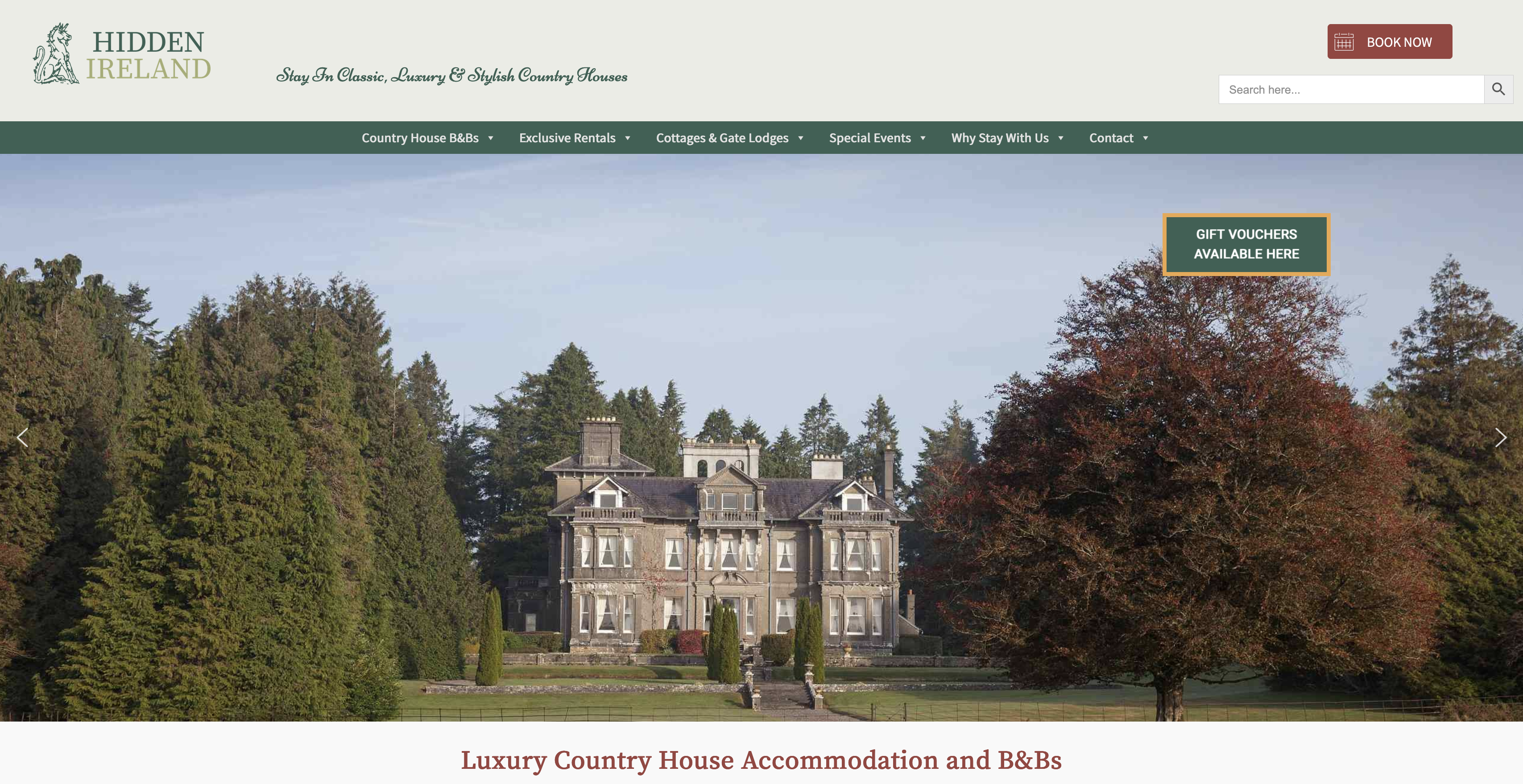 hidden ireland luxury accommodation